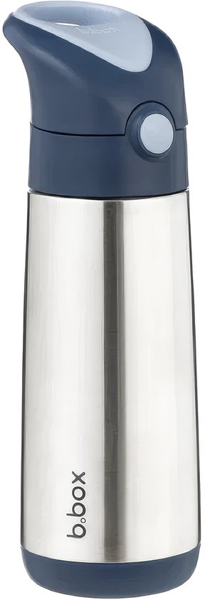 b.box Thermos-Drinkfles en Waterfles met Fliptop 1 Liter | Drielaags