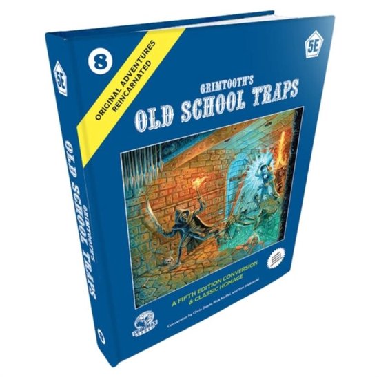 D&D 5E: Original Adventures Reincarnated #8: Grimtooth’s O ... - cover