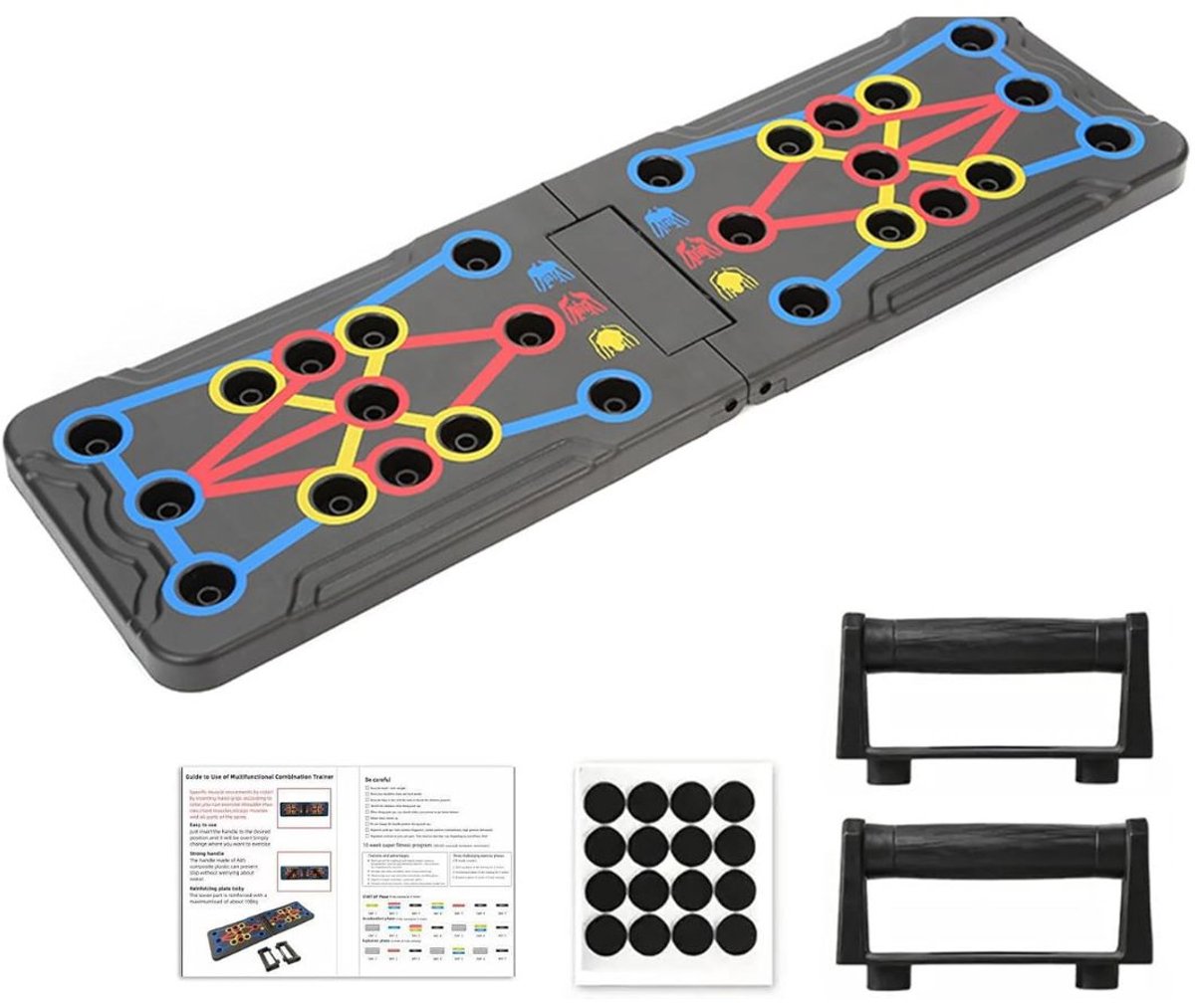 RONN®Push-upbord - Parallettes - Push-upbord - Zwart - 35cm x 21cm x 5cm