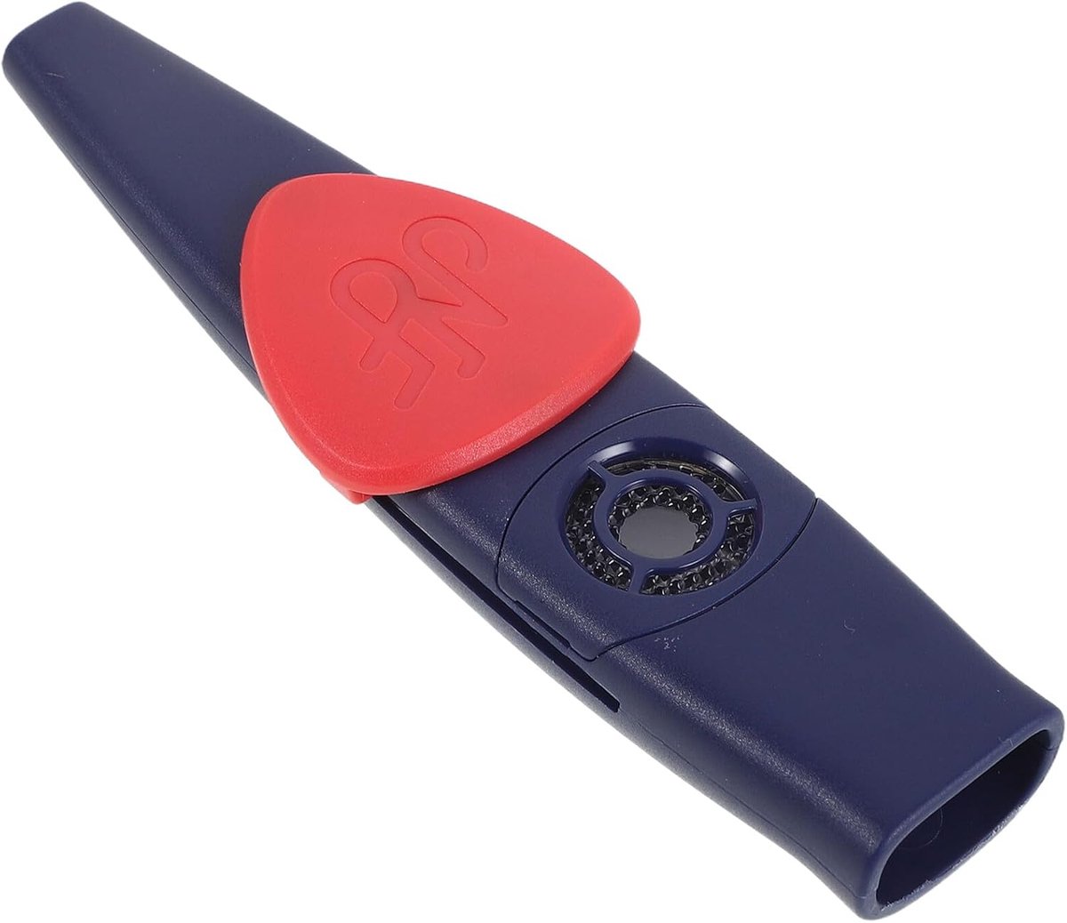 Metalen Kazoo - Muziek Instrument - Feest Optredens - Verstelbaar Bandje - Compact Formaat - Meerkleurig