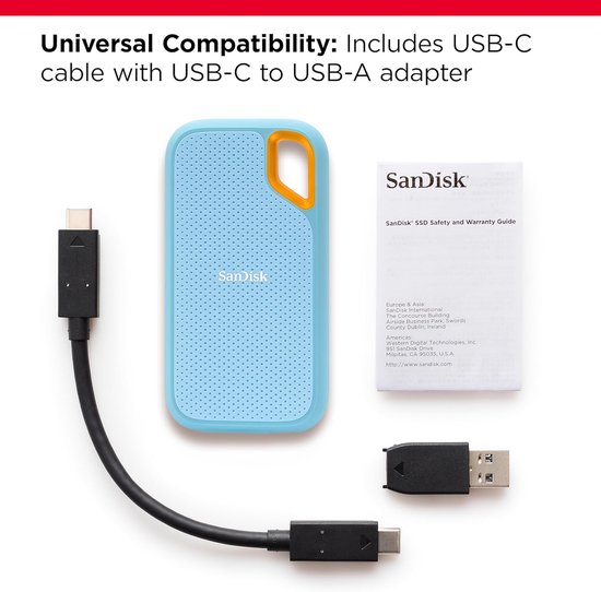 Draagbare SSD - Externe Harde Schijf - Snelle Data Opslag - Hoge Snelheid NVMe - 1 TB Capaciteit - Zwart Oranje — afbeelding 4