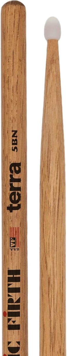Drumstokken - Percussie Stokken - Muziek Maken - Natuurlijke Houtnerf - 40cm Lengte - Natuurlijk