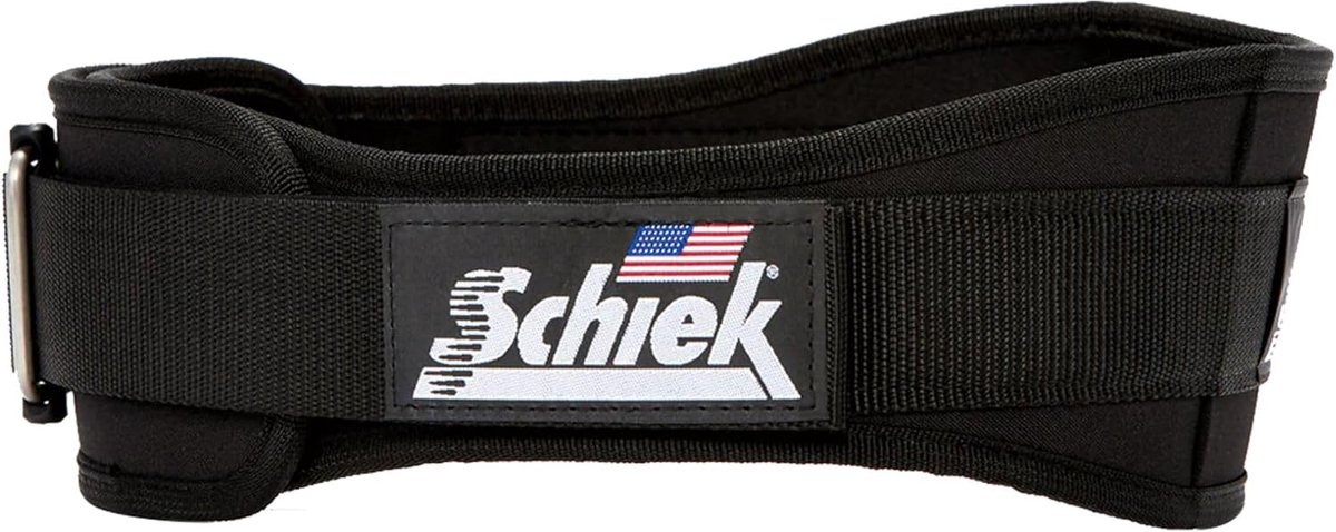 Fitness Riem - Gewichthefband Ondersteuning - Krachttraining Stabiliteit - Verstelbare Sluiting - 3 Inch Hoog
