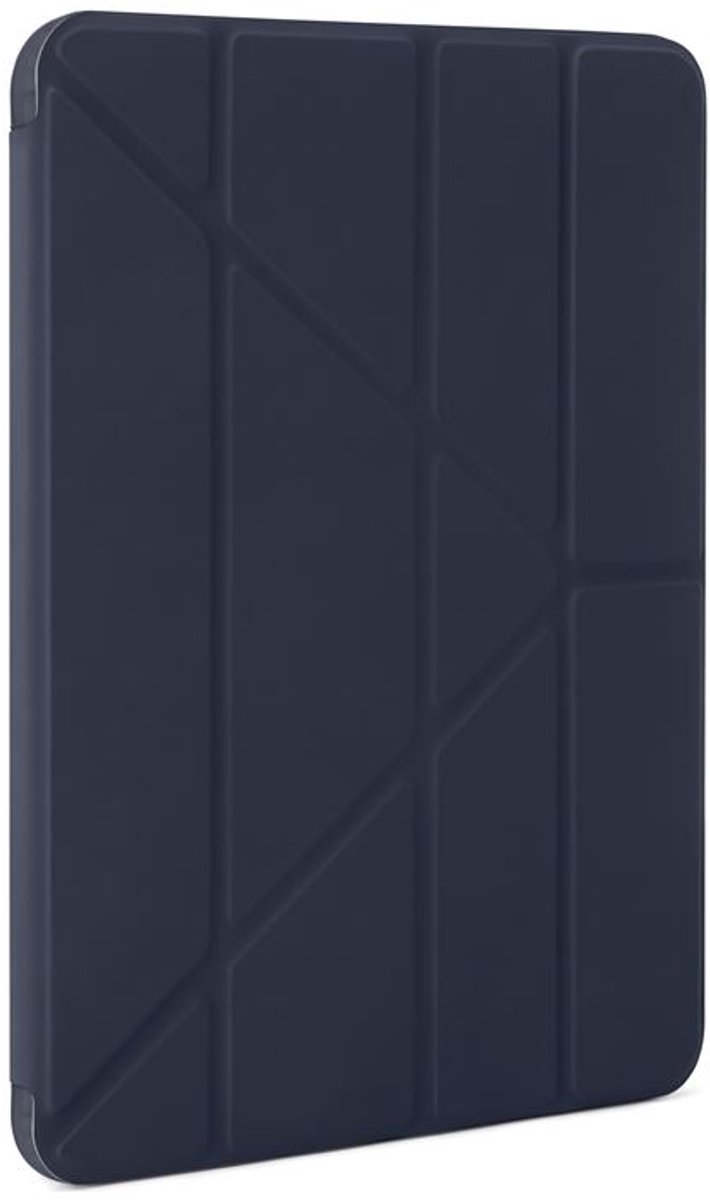 Pipetto Origami No1 Original hoesje iPad Air 13" (M2/M3) – Automatische Slaap-Waakfunctie – 5-in-1 standaardpositie – Volledig Apple Pencil Compatibel - Blauw
