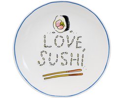 Blond Amsterdam, Sushi: plate 18 cm love