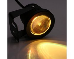 Onderwater LED Lamp - Submersible Spotlight - Tuin Verlichting - IP68 Waterdicht - 10 Watt - Zwart