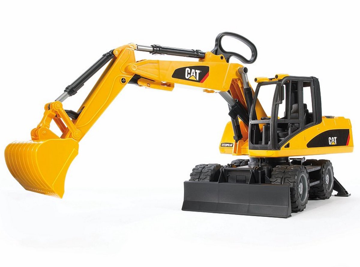 Bruder 02445 – Cat® Graafmachine op Wielen - Werkvoertuig — afbeelding 10