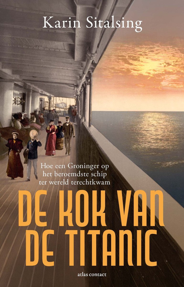 Omslag van De kok van de Titanic