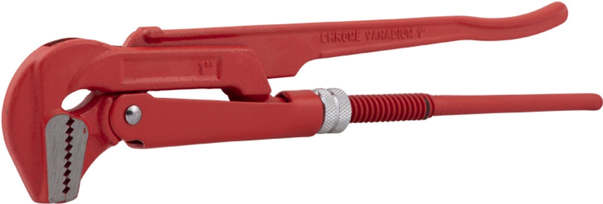 Pijptang 1" rood 90 graden - TOPGEAR