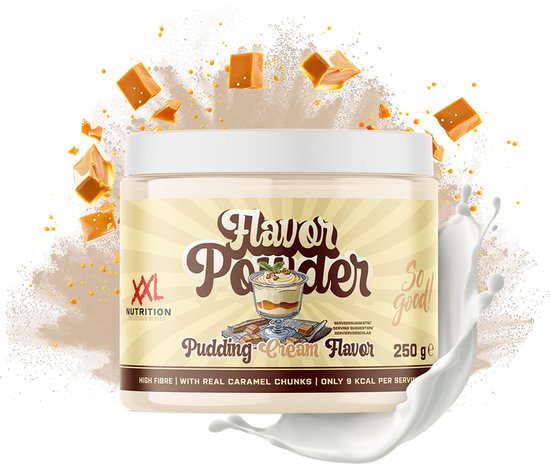 XXL Nutrition - Flavor Powder - Smaak Poeder - Pudding Cream - 250 gram