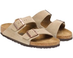 Birkenstock Arizona Dames Slippers - Dames - Taupe - Maat 42