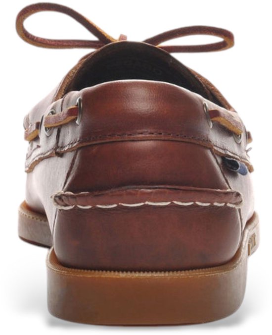 Sebago Docksides Veterschoenen - Heren - Bruin - Maat 42 | bol