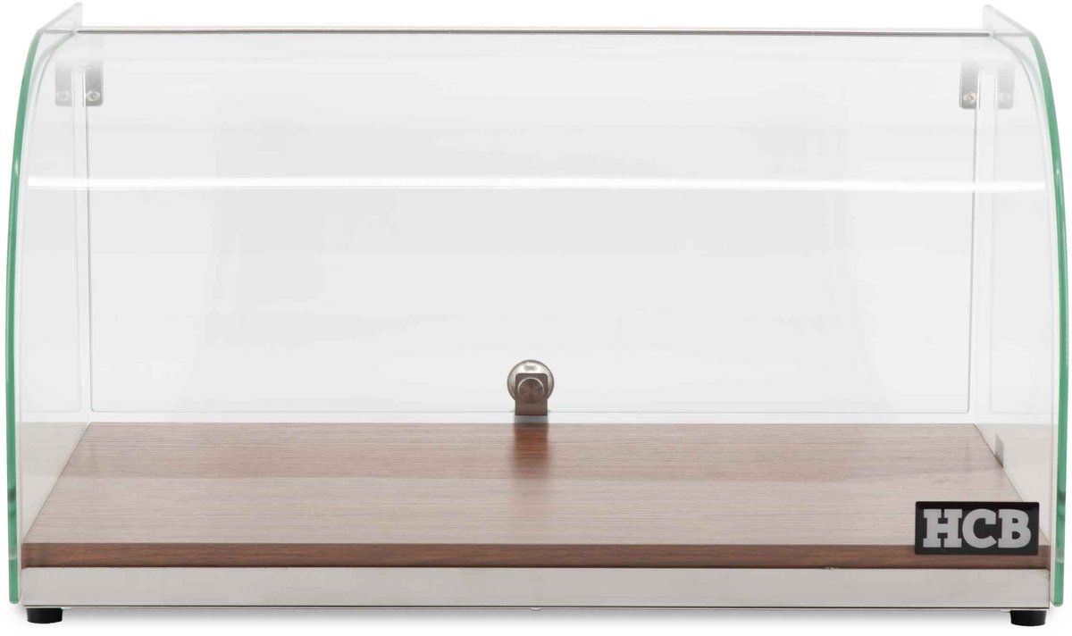 HCB® - Professionele Glazen opzet vitrine 25 liter - 9.50 kg - 2879