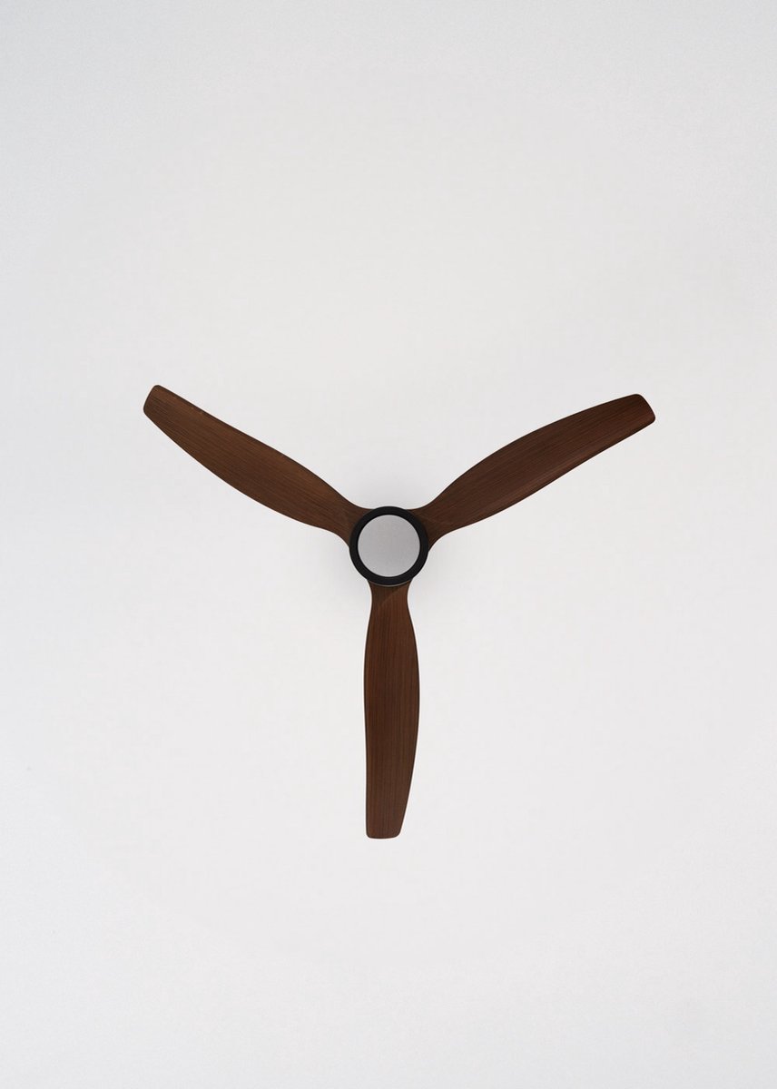 CREATE - Stille plafondventilator van 40 W met technische ABS-bladen, verkrijgbaar in verschillende maten - M - Met licht - Controller voor wandmontage - WIND STYLANCE – foto 2