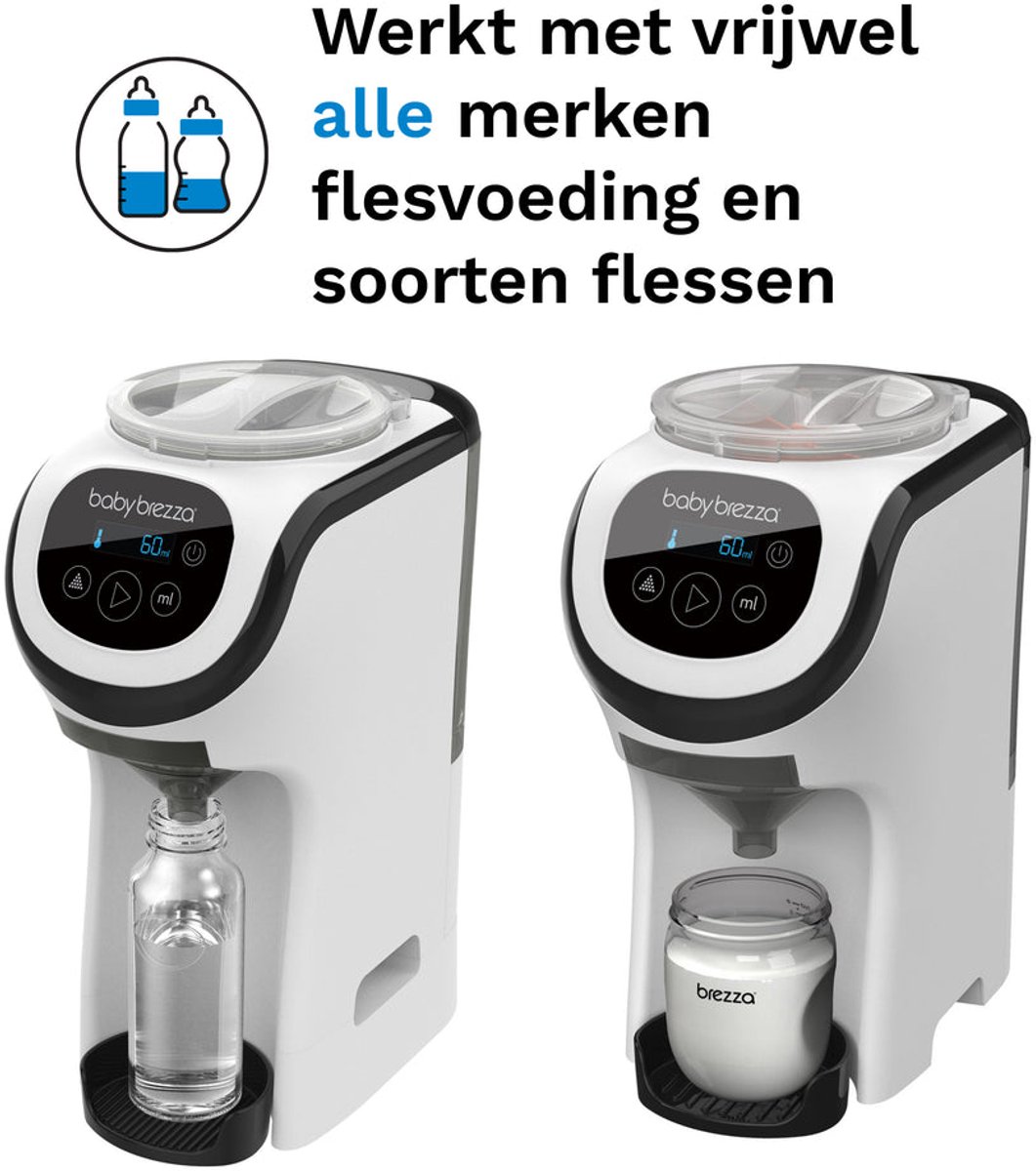Baby Brezza Formula Pro Mini - Compacte Flesvoeding Maker - Wit thumbnail 6