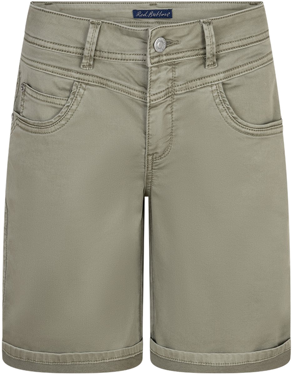Red Button - Dames short - Maat 34 - Vrouwen - Khaki -