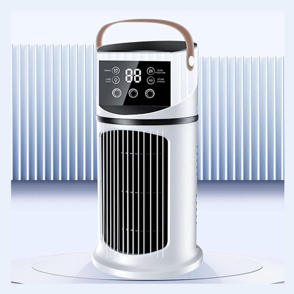 Aurixi® Airco Zonder Afvoerslang - Luchtkoeler - Aircooler - 7 Standen - Mobiel - Wit - 16cm x 16cm x 16cm – foto 6