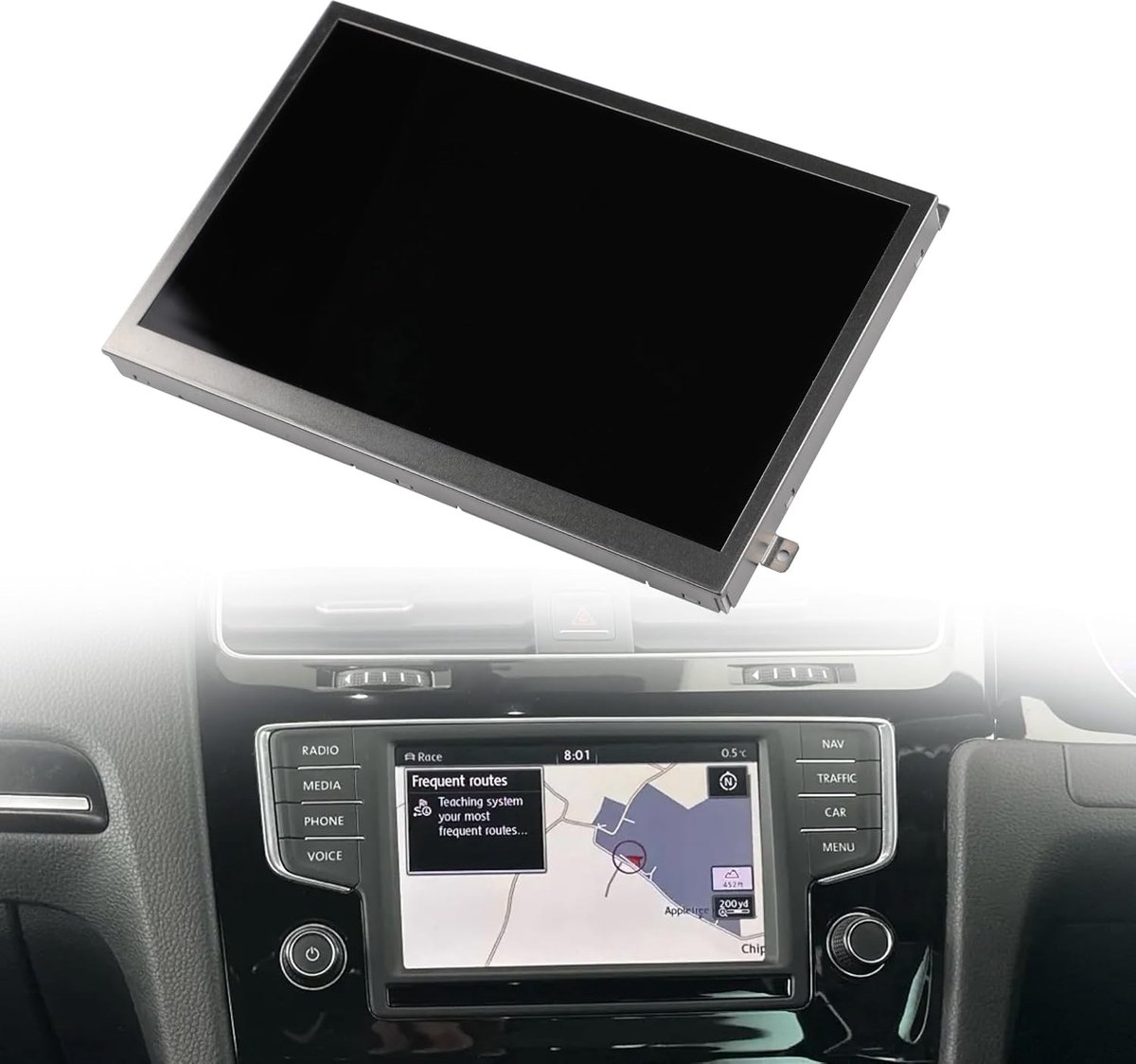LCD Touchscreen Digitizer voor Volkswagen en Skoda Navigatiesystemen