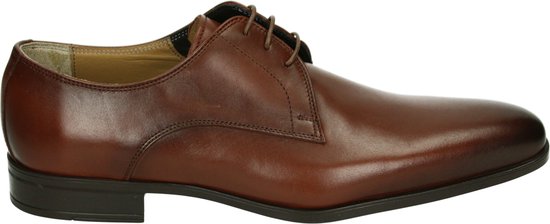 Giorgio - 38202 - Nette herenschoenenHeren veterschoen - Kleur: Cognac - Maat: 43