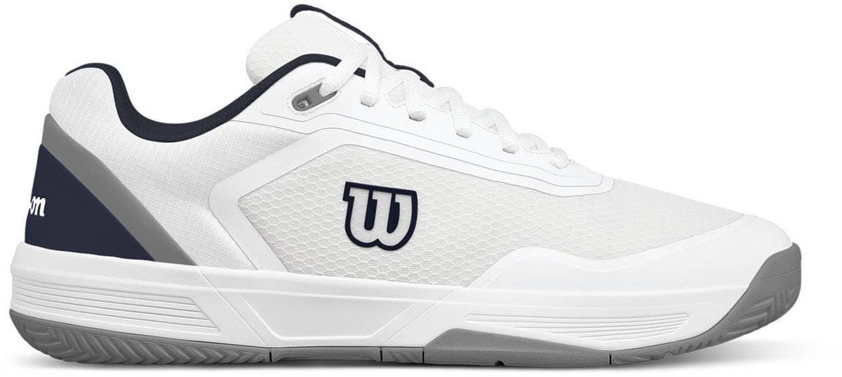 Wilson Courtglide Wit/Marine Heren - 44