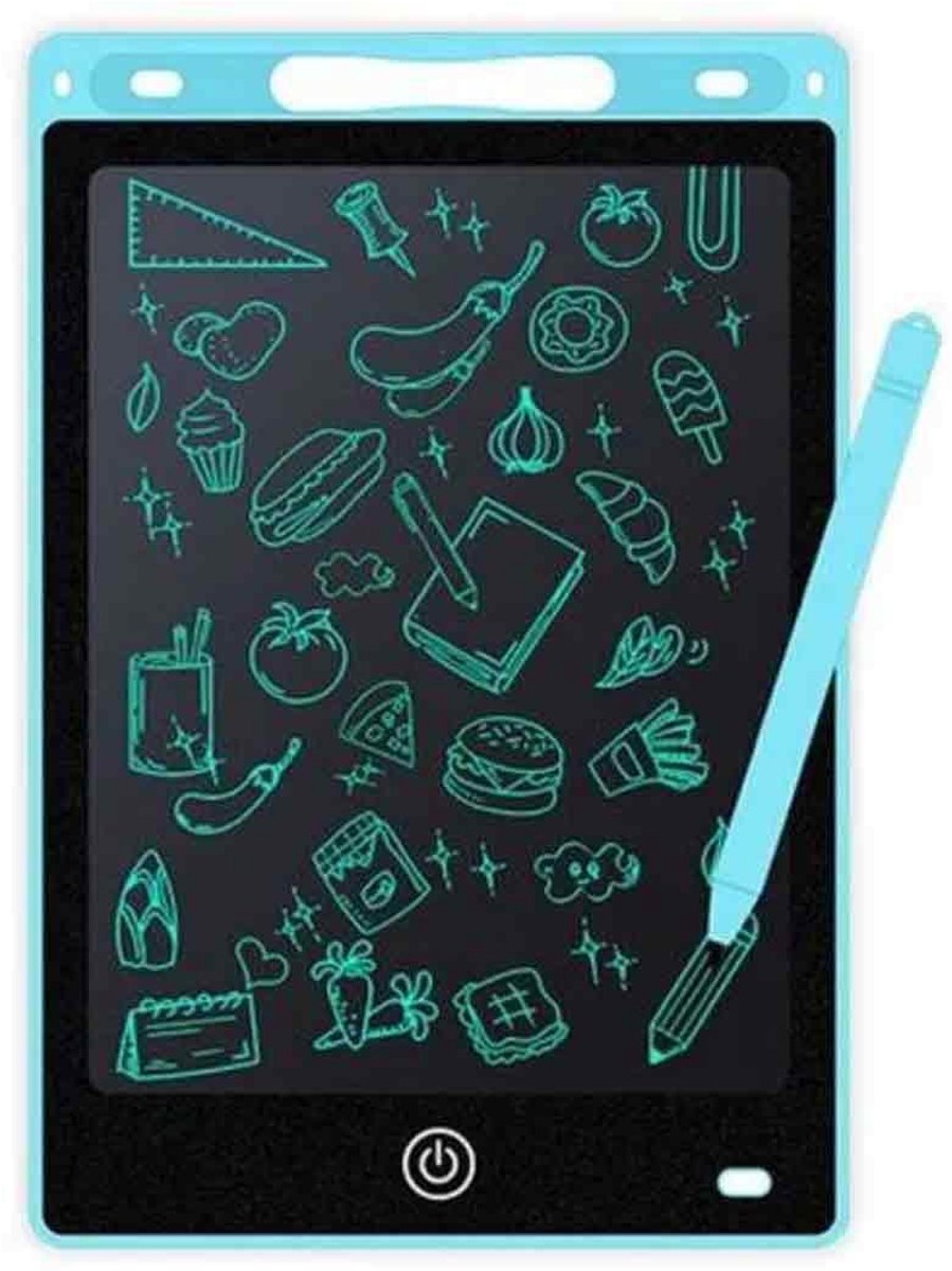 tekentablet - LCD-scherm - 8,5 inch Herbruikbaar Schrijven en Tekenen - 1 Stuk - Blauw