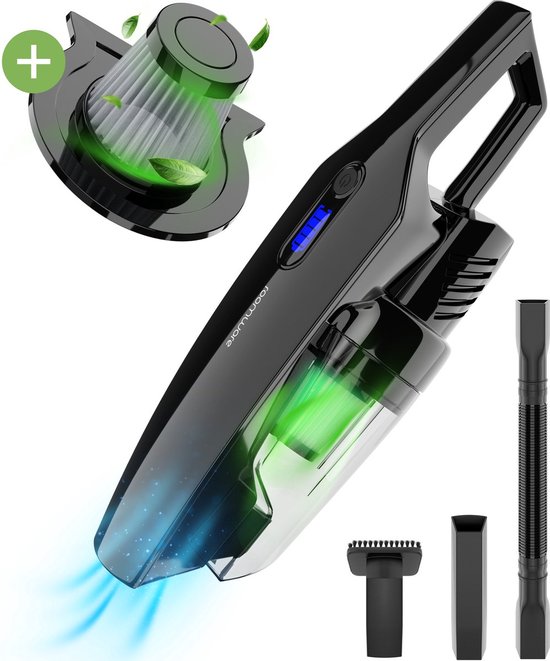 Kruimelzuiger PRO Snoerloos 11.000 Pa met HEPA Filter - €44,95