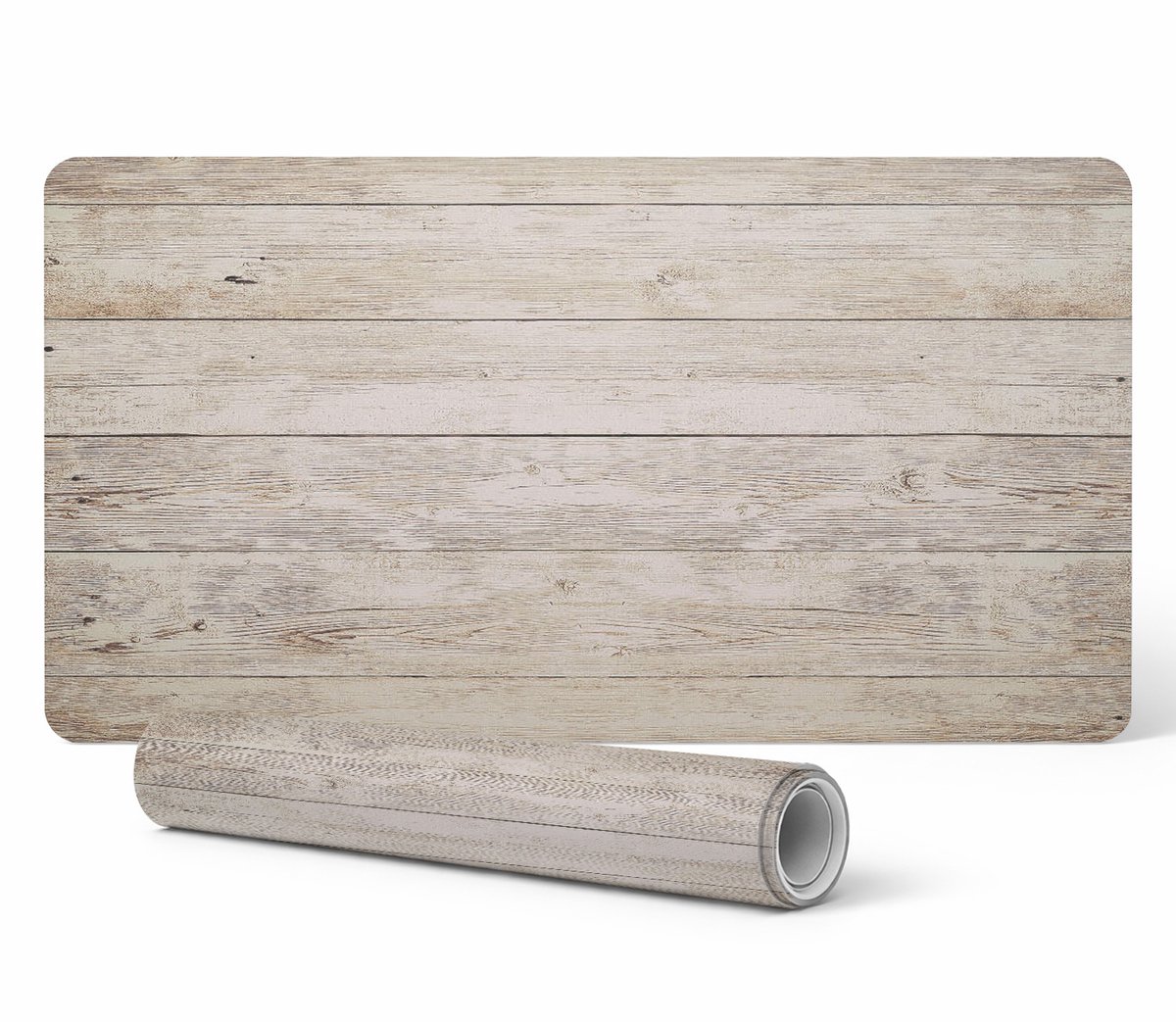 Antislip muis- en toetsenbordmat, houtnerf, 90x45 cm