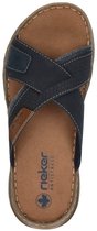 Rieker Heren Slipper - 21491-14 Blauw - Maat 47