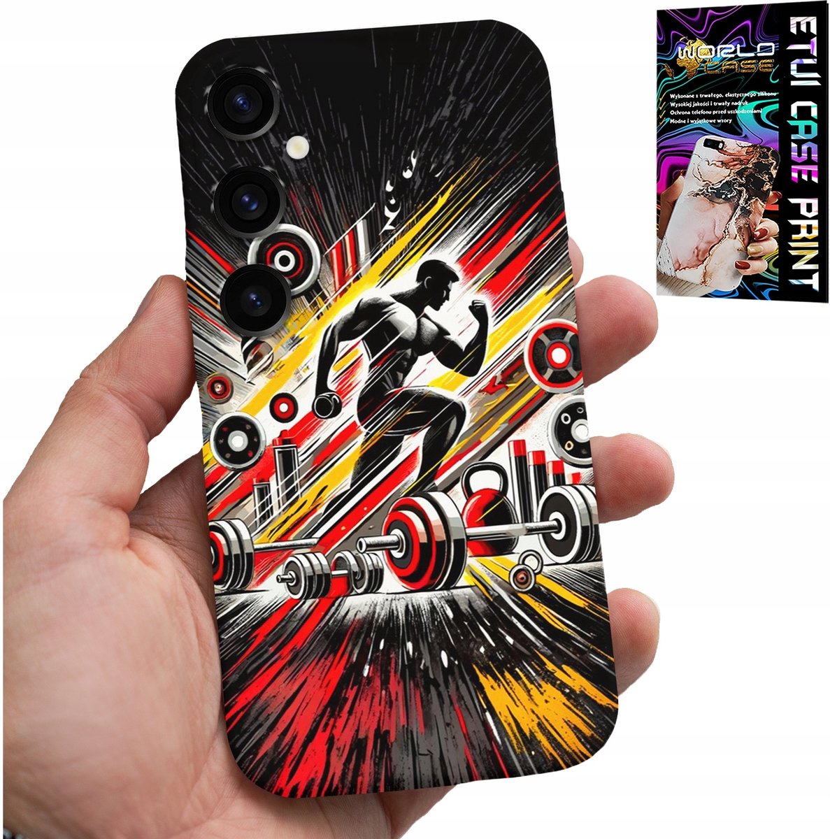 HOESJE VOOR SAMSUNG GALAXY A34 5G - VOOR DE SPORTSCHOOL, BODYBUILDING EN FITNESS