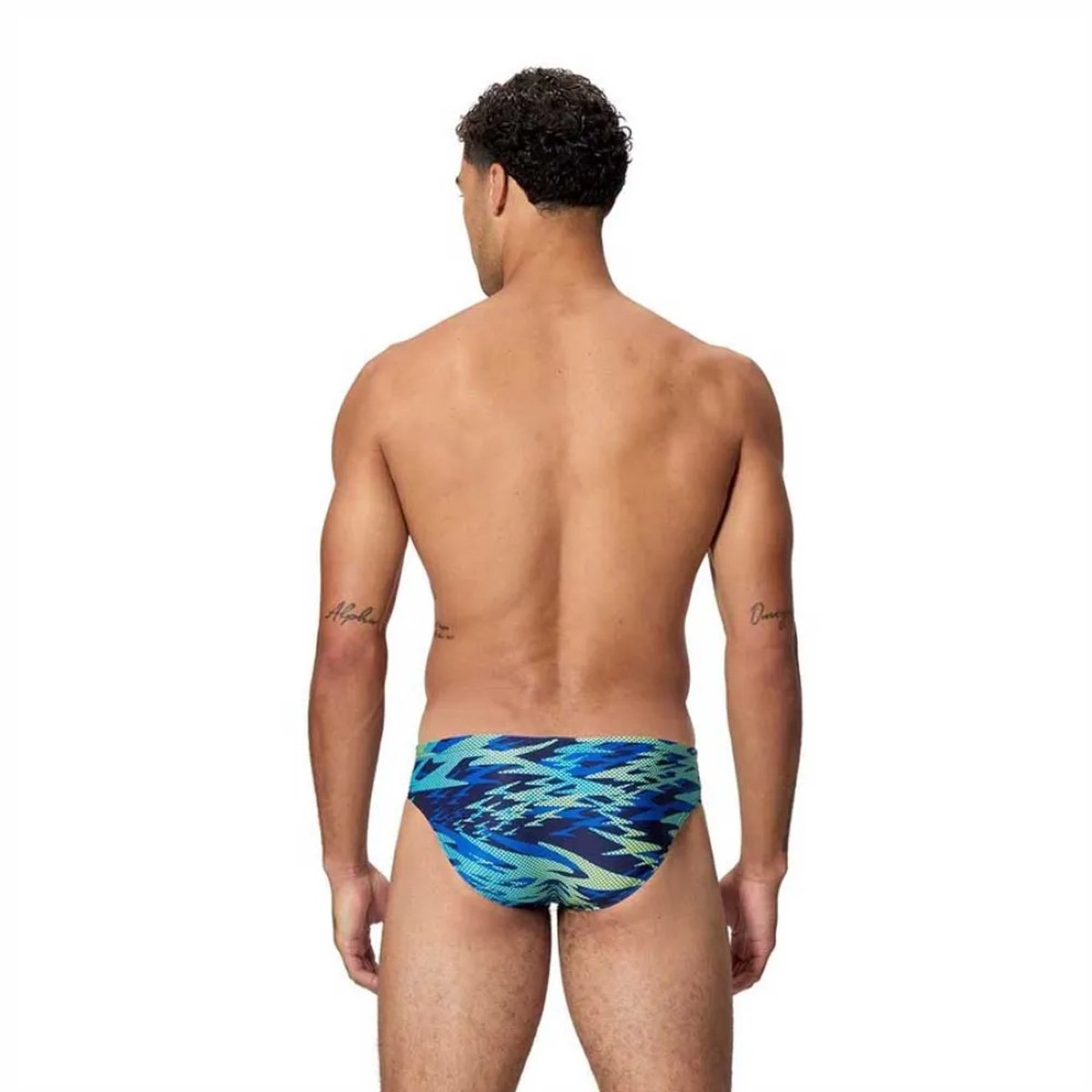 Speedo Hyperboom Print 2.5in Zwemslip Blauw UK 34 Man — afbeelding 2