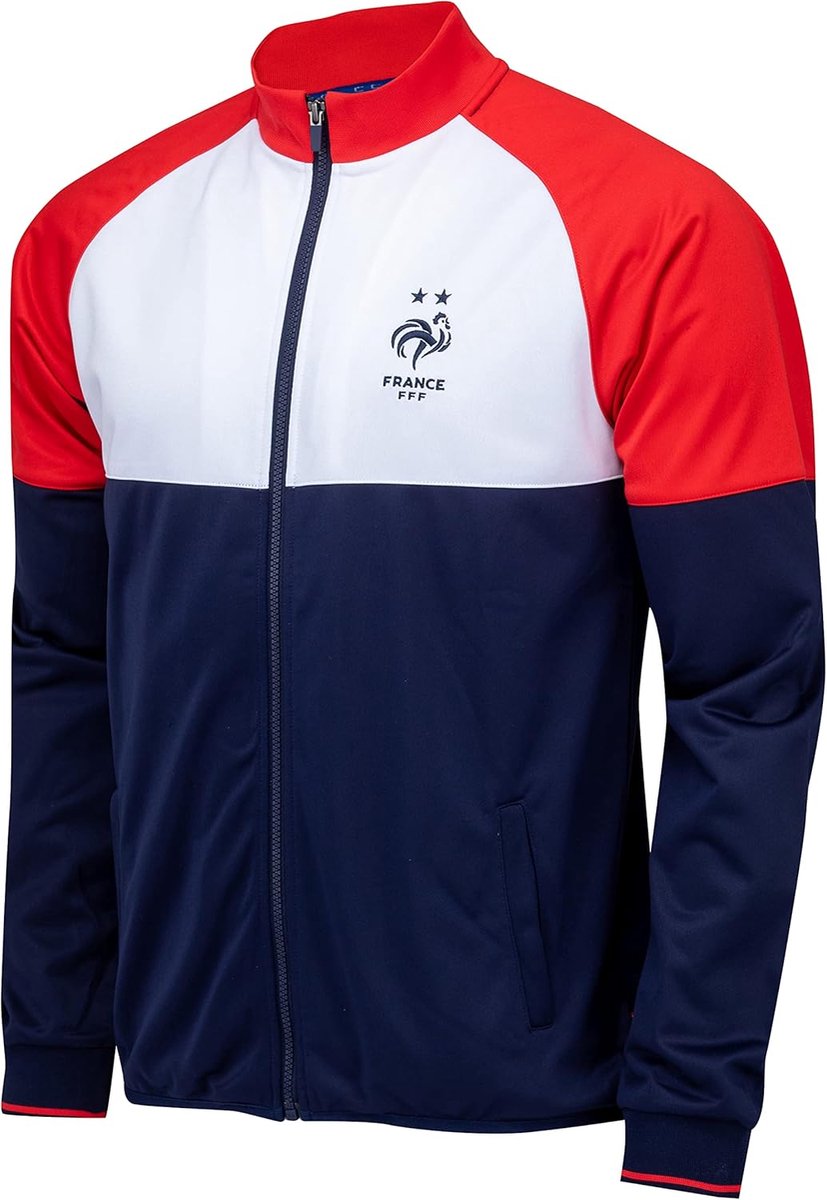 Voetbal Jas - Sportkleding Dames - Sportevenementen Bezoeken - Officieel Gelicentieerd - 36 x 30 x 4 cm - Blauw