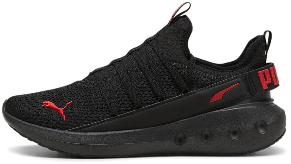 Baskets Basse à Enfiler Softride Carson Fresh Noir All Time Rouge