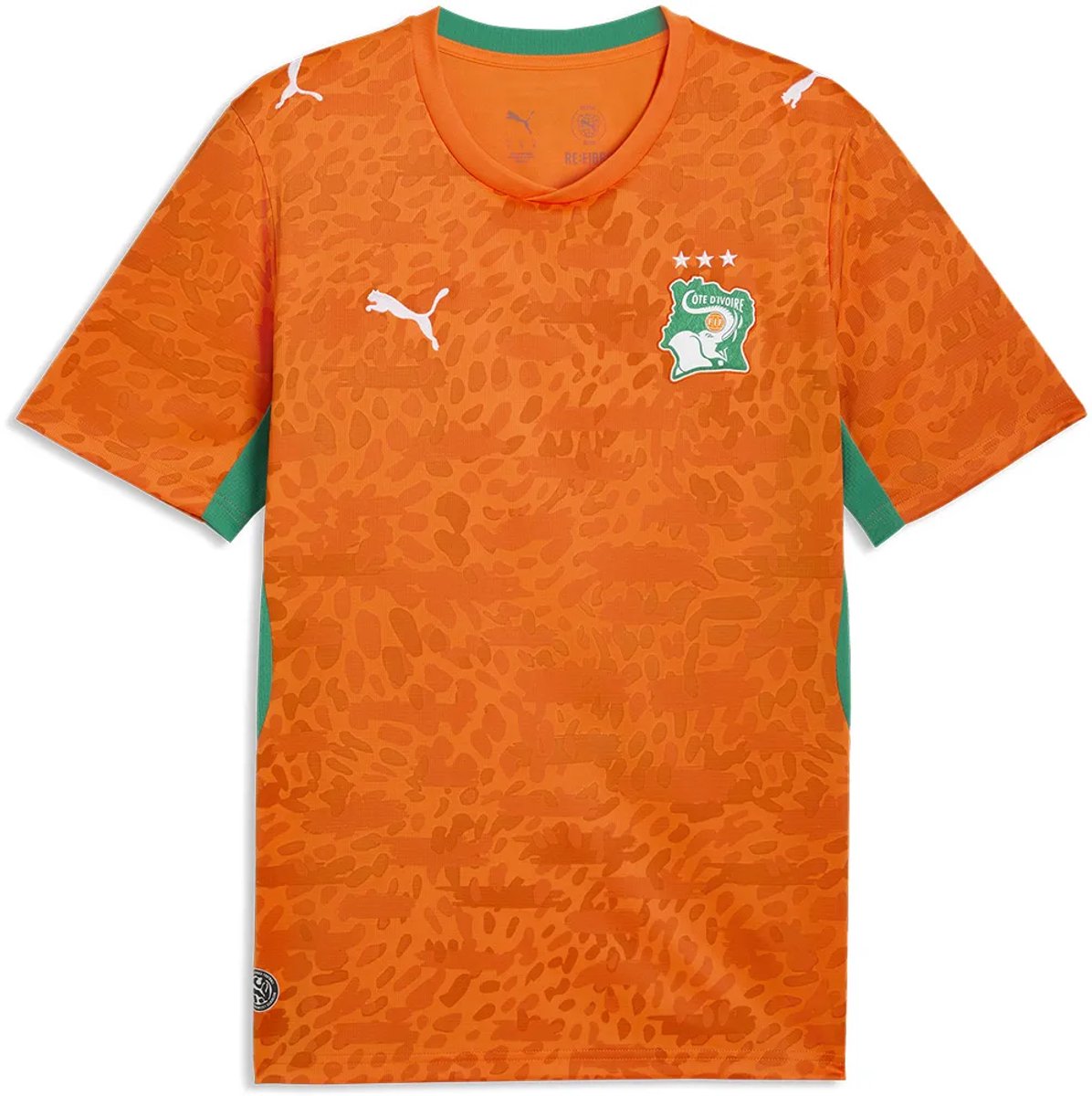 Puma Costa De Marfil 25/26 Replica Thuis T-shirt Met Korte Mouwen Oranje S Man
