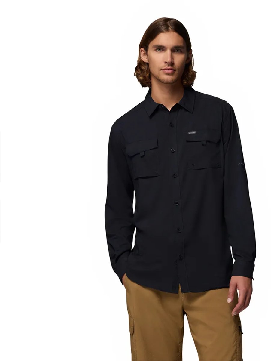 Columbia Silver Ridge™ Utility Ii T-shirt Met Lange Mouwen Zwart 2XL Man