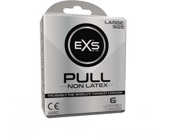 EXS Pull On Large - 6 latexvrije condooms met pull-on strip