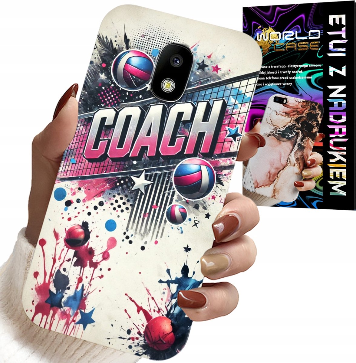 HOESJE VOOR SAMSUNG GALAXY J5 2017 - RETINA COACH MESH COVER, ACHTERKANT