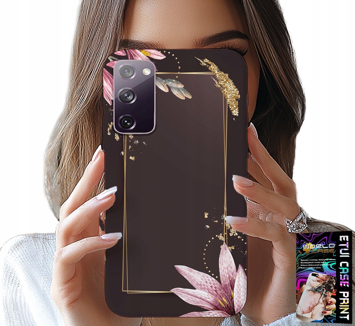 HOESJE VOOR SAMSUNG GALAXY S20 LITE - ELEGANT BLOEMENPATROON
