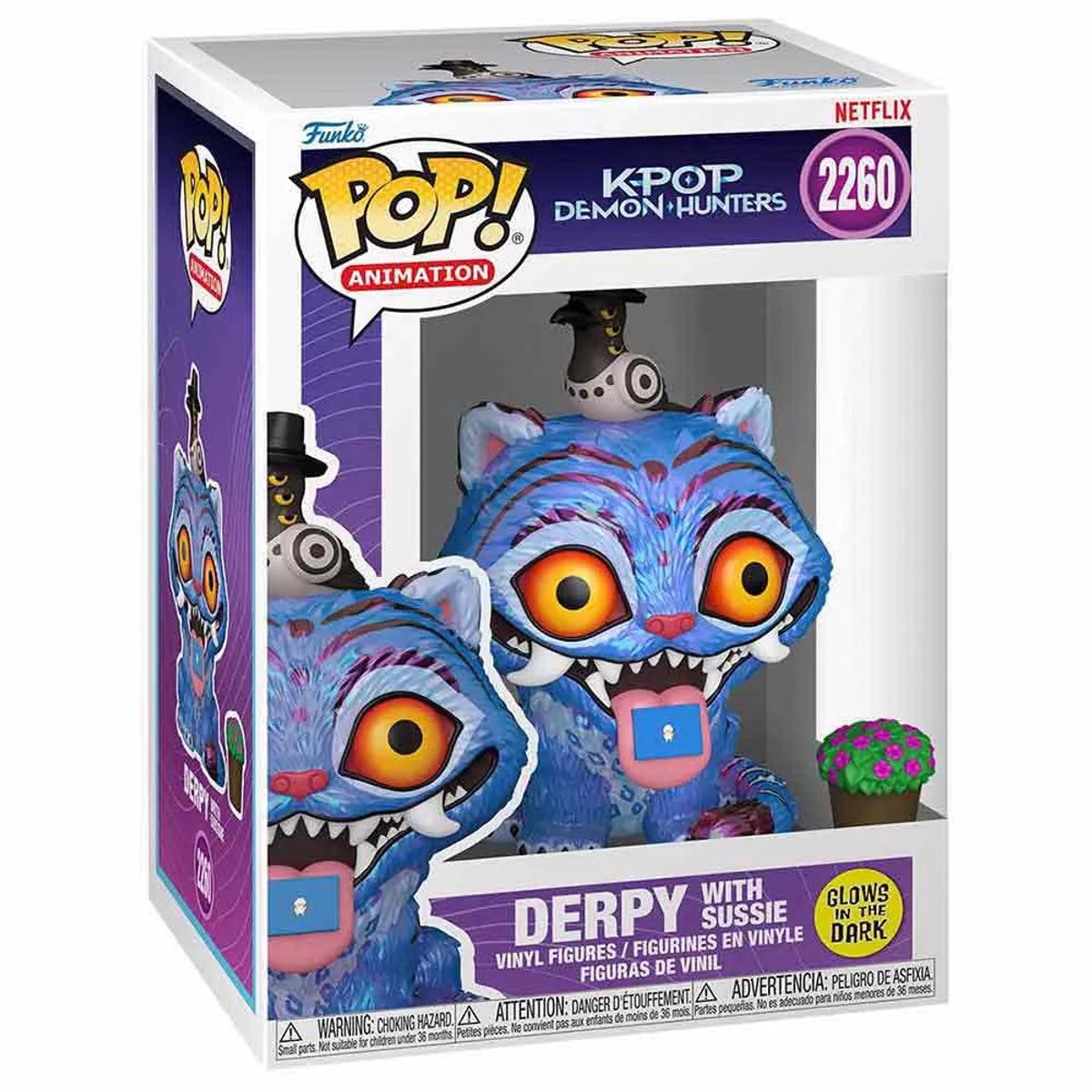 Funko POP Animation: KPop Demon Hunters - Tiger w/ Bird — afbeelding 2