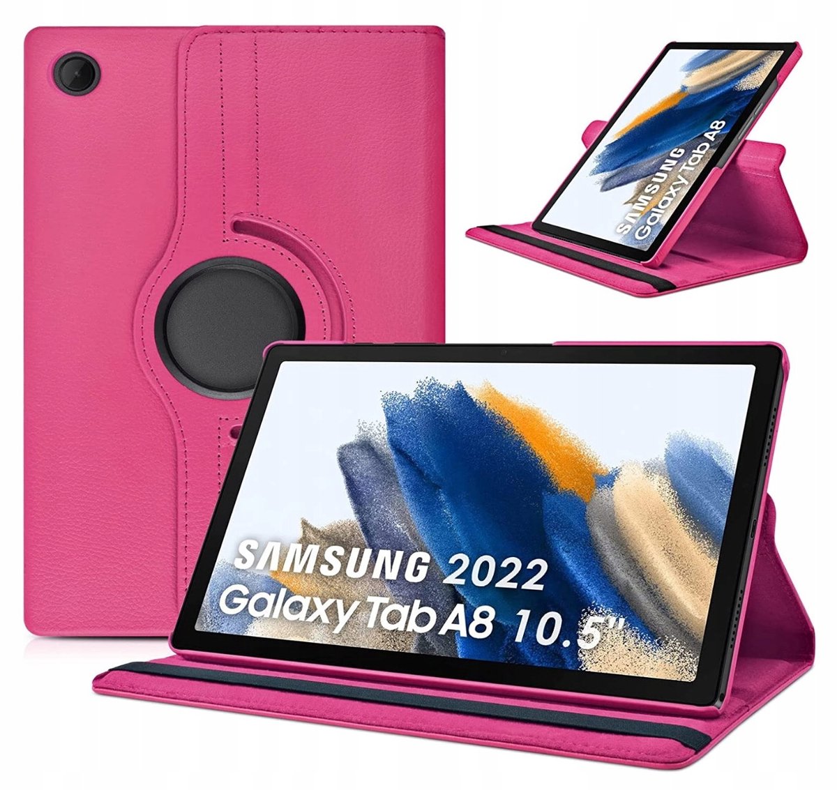 EtuiTab - 360 Graden Etui - Samsung Galaxy Tab A8 - Kunstleer - Bescherming - Praktisch