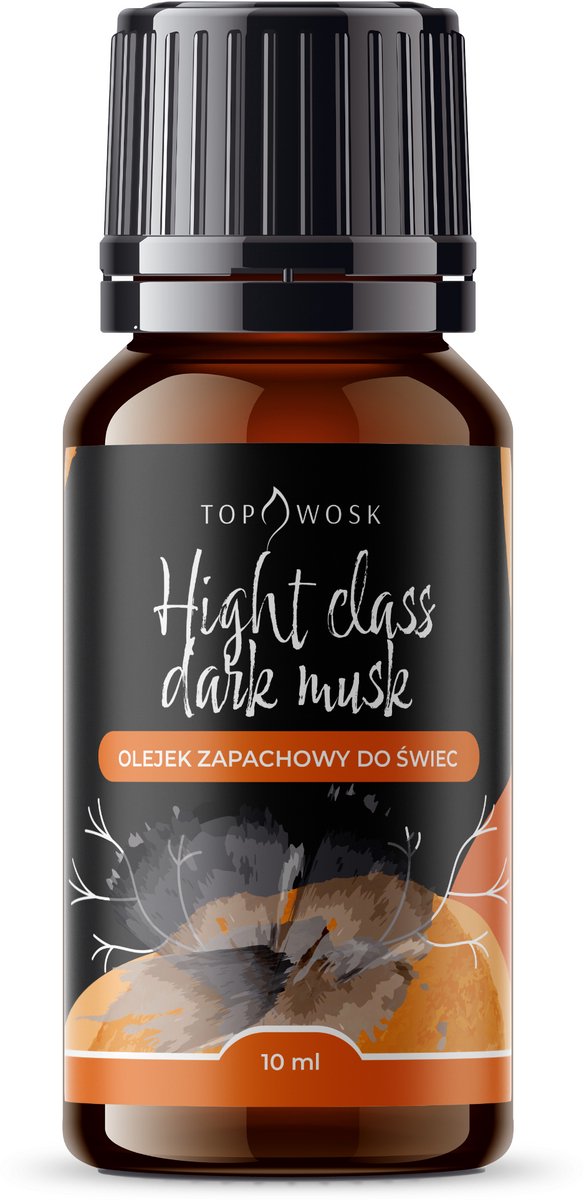 HIGH CLASS DARK MUSK - Geurolie - Luxe aroma - Intensief - Mysterieus - 10 ml