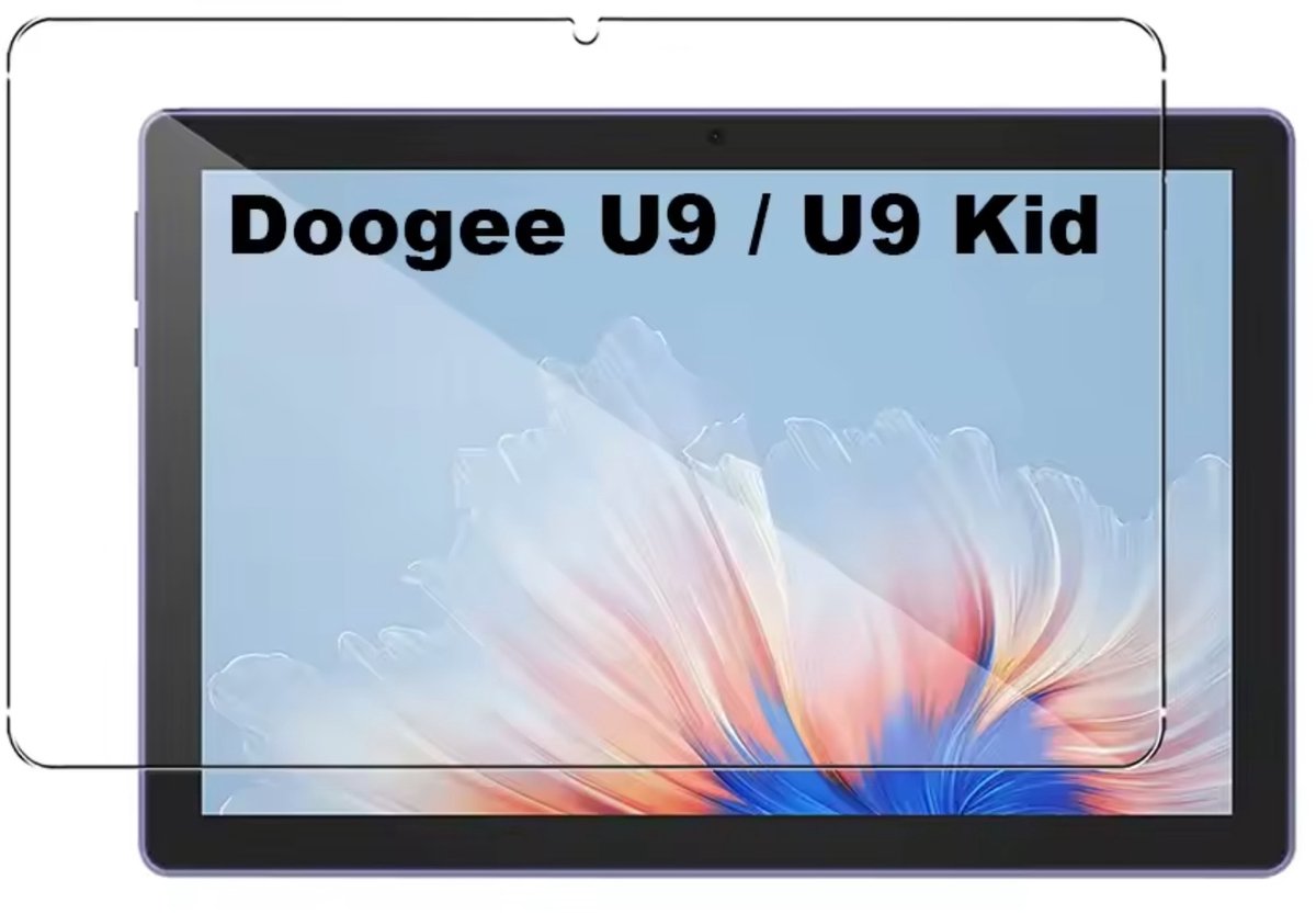 EtuiTab - Gehard Glas voor Doogee U9 - 10.1 inch - 2023