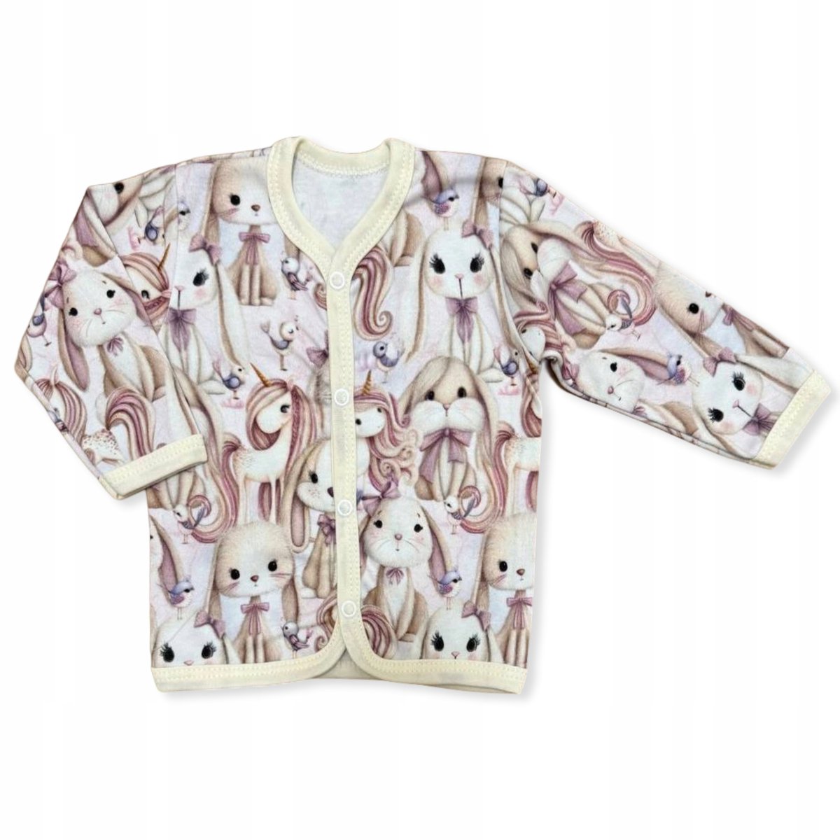 Dartomik - Meisjes Kaftan - 116 - Lange Mouwen - Unicorn Print