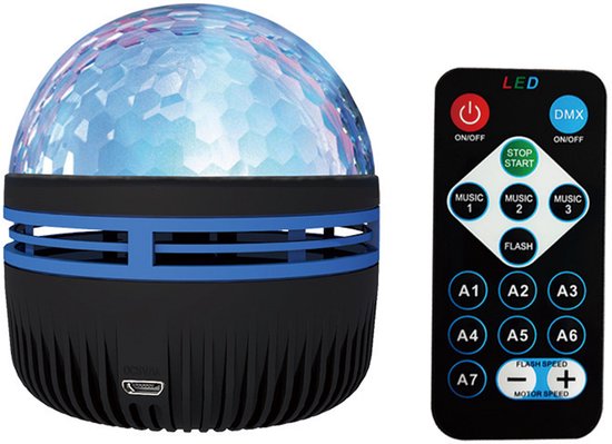 Projecteur Aurora, aurore boréale, veilleuse LED, rechargeable, projection de galaxie et étoiles & lampe à vagues océan avec télécommande – pour chambre à coucher, anniversaires et enfants