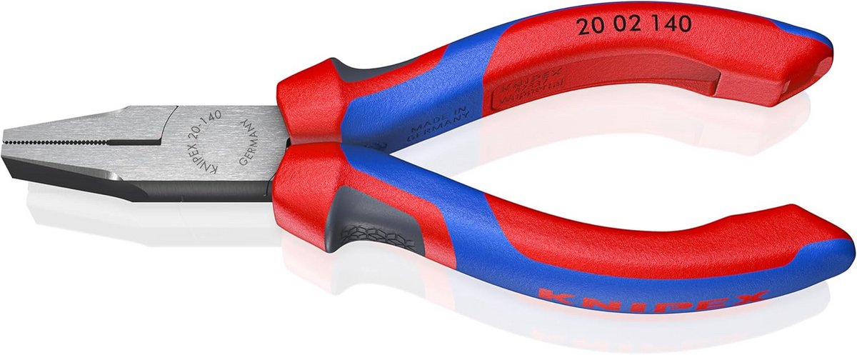 Vlakke Biegkraangetang 140mm - Multifunctioneel Gereedschap met Gekartelde Bekken