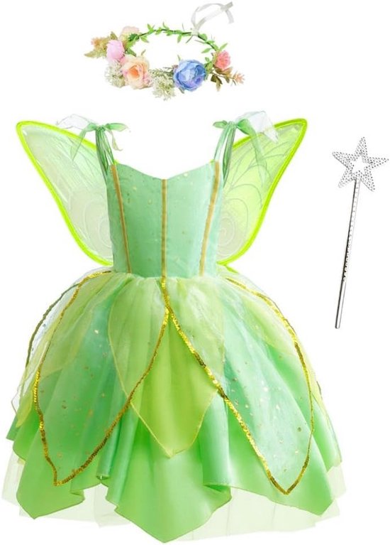 Tinkerbell meisjes carnaval Goedkope Feestwinkel