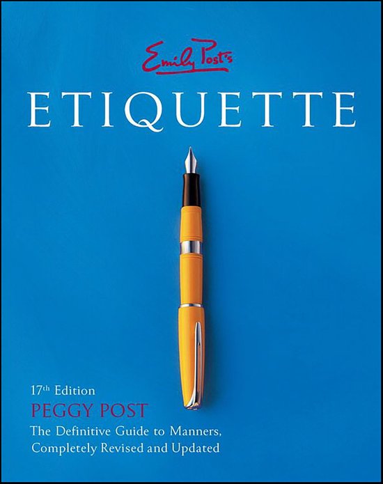 Emily Post's Etiquette - cover