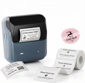 Niimbot B31 - Imprimante d'étiquettes - Étiqueteuse - Prend en charge le retour papier - Bluetooth - multi-connexion - Largeur d'impression 20-75 mm