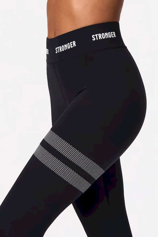 STRONGER - hero leggings - Lange trainingslegging dames - Zwart van Merkloos — afbeelding 5