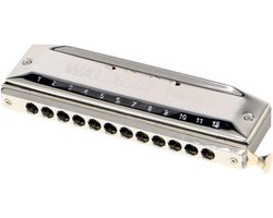 Harmonica Chromatique en Do Majeur - 48 Tons pour Débutants et Experts