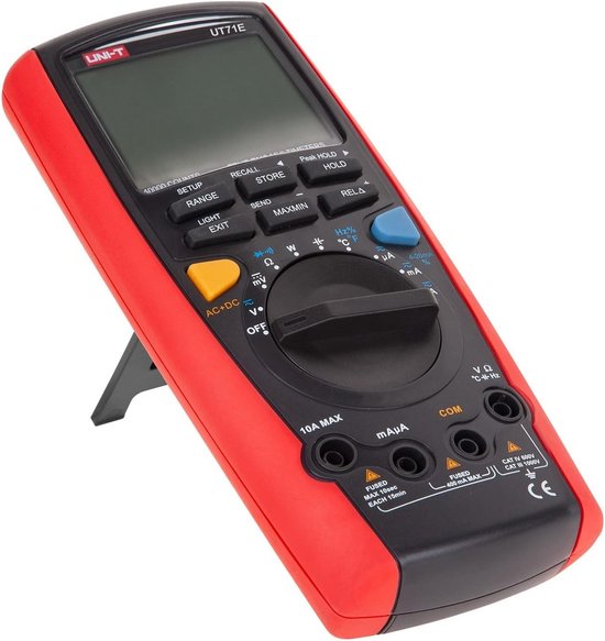 Multimeter True Professionele Digitale Multimeter met True RMS en Gegevensoverdracht | bol